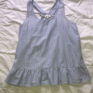 Charming Charlie ruffle tank